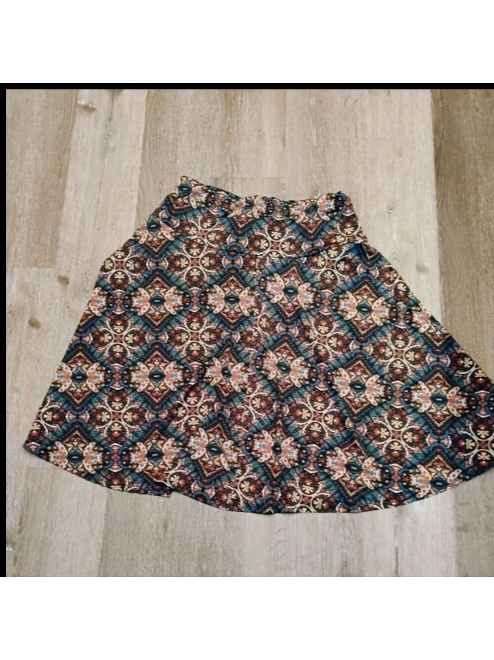 Sassy Ashley Blue Flowy Skirt Size XL Petite